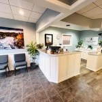 Waiting room and front desk