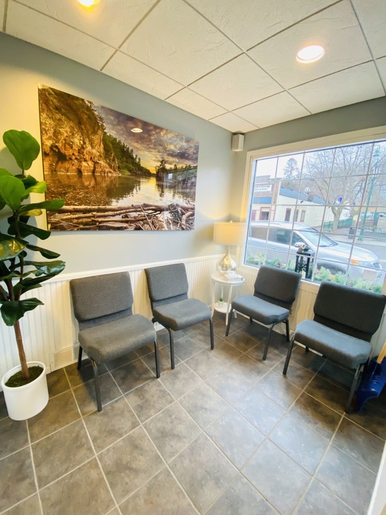 the waiting room